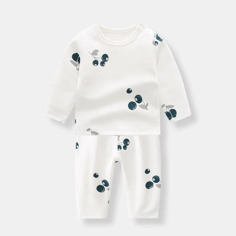 0 - 3T Newborn Kid Baby Boys Girls Clothes Set Long Sleeve Cotton Top and Pant Suit Pj Set Cute Sweet Sleepwear Pajamas Set Outfit - VigDeals