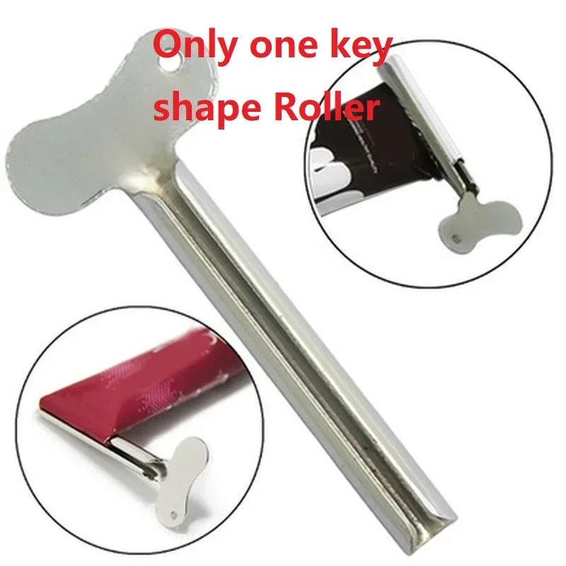 1 - 3 Pcs Stainless Steel Toothpaste Tube Squeezers Metal Key Toothpaste Squeezers for Bathroom Hair Dye Cosmetic Tubes Squeezer - VigDeals