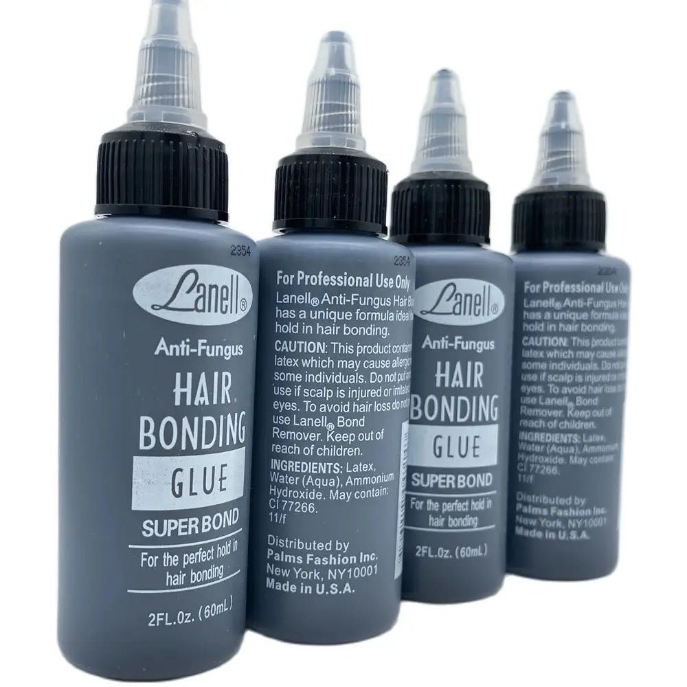 1 Bottle 2 Oz 60 ml Lanell Black Hair Weaving Bond Anti - fungus Hair Bonding Glue - VigDeals