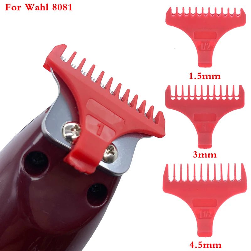 1 or 3 Pcs Limit Comb Hair Clipper Guide Limit Comb Standard Attachment Part Accessories For Wahl 8081 Hairdresser Replacement - VigDeals