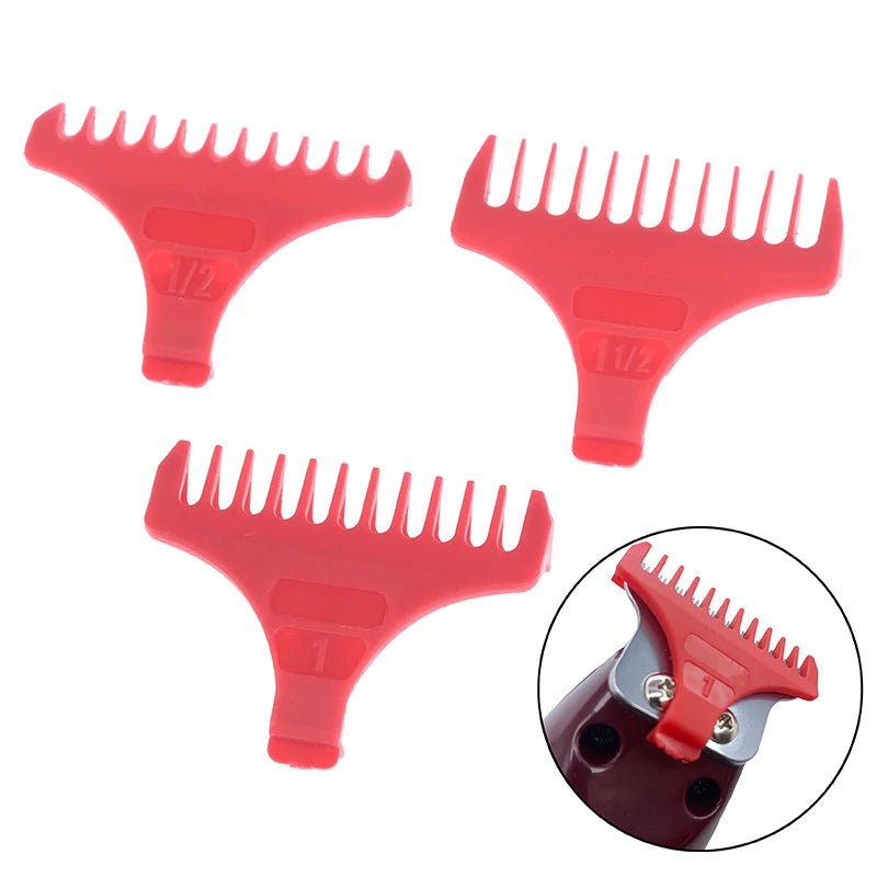 1 or 3 Pcs Limit Comb Hair Clipper Guide Limit Comb Standard Attachment Part Accessories For Wahl 8081 Hairdresser Replacement - VigDeals