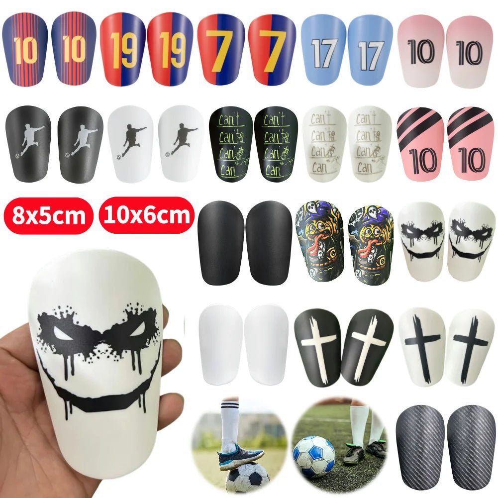 1 Pair Shin Pads EVA Cross Soccer Miniature Shin Guard Shock Absorbing Mini Shin Guards Lightweight for Kids Youth and Adults - VigDeals