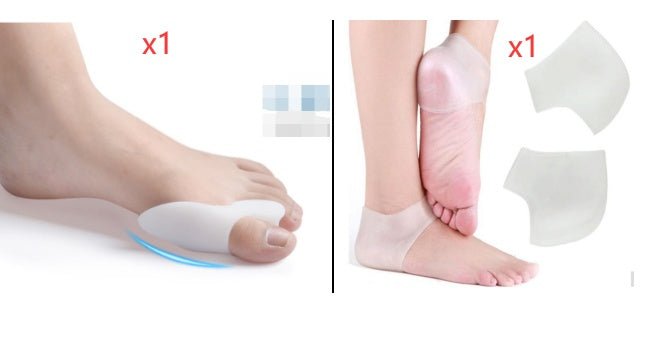 1 Pair Silicone Foot Care Hallux Valgus Corrector - VigDeals