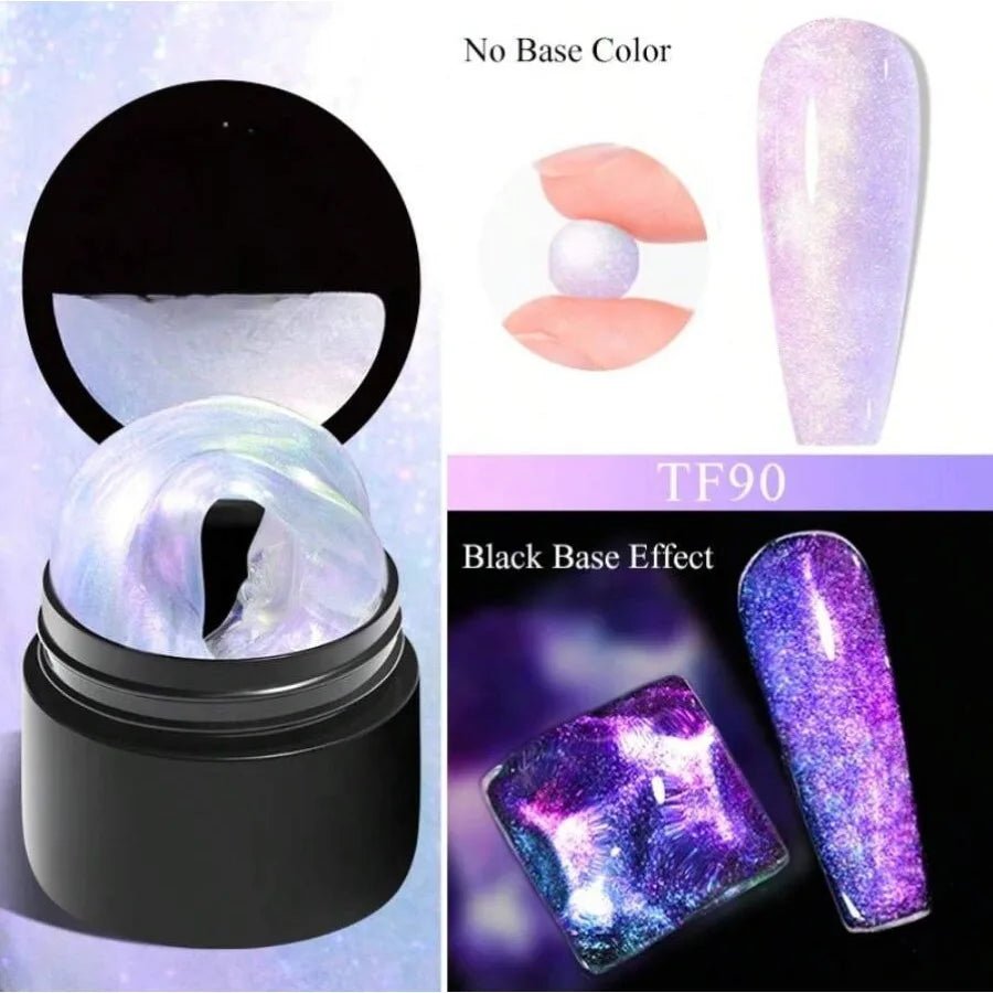 1 pcs Nail art solid gel pinch gel Aurora lridescent Non - Stick Hand Nail Extension Set - Carving Gel, Sculpture Gel, Hard Gel - VigDeals