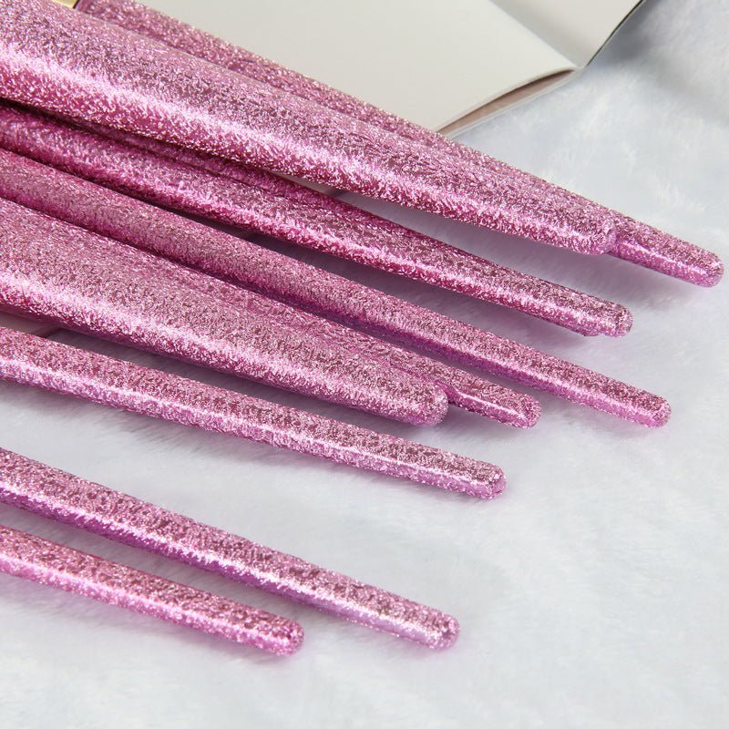 10 crystal makeup brushes - VigDeals