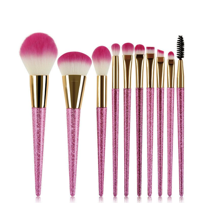 10 crystal makeup brushes - VigDeals