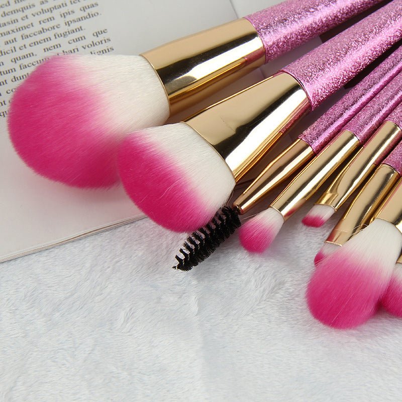 10 crystal makeup brushes - VigDeals