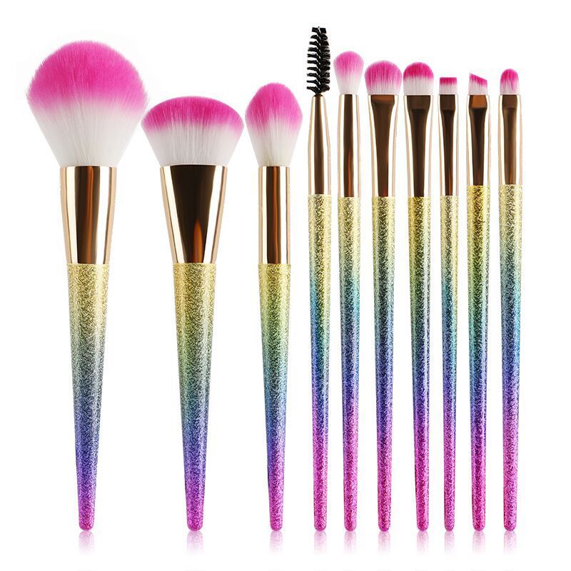 10 crystal makeup brushes - VigDeals