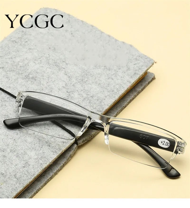 +1+1.5+2+2.5+3+3.5+4 Small Square Reading Glassses Men Women Presbyopic Eyewear 2020 New Ultralight Presbyopia Eyeglasses - VigDeals