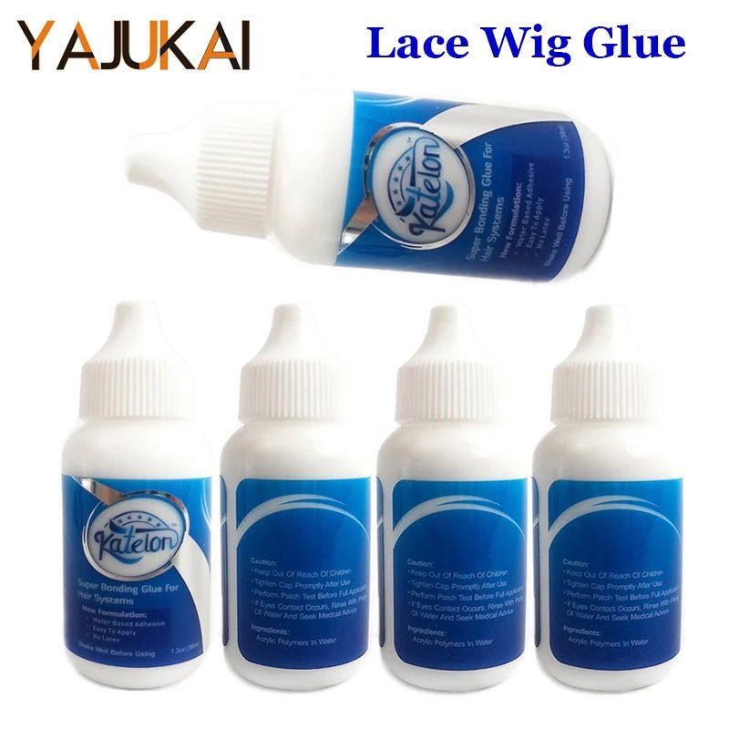 1.3Oz Invisible Wig Bonding Glue For Hair Systems 38ml Hair Replacement Adhesive Strong Hold Lace Wig Glue White Liquid Glue 1Pc - VigDeals